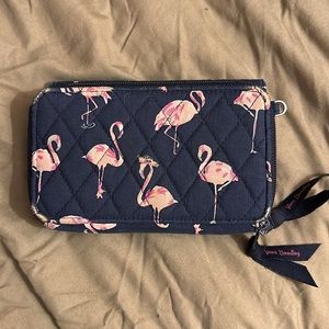 Vera Bradley Flamingo Fiesta Clutch